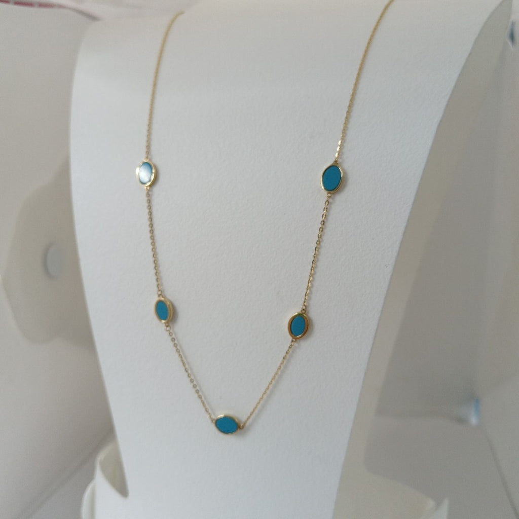 GARGANTILLA ORO 14 K 2.6 GRMS (SEMINUEVO)