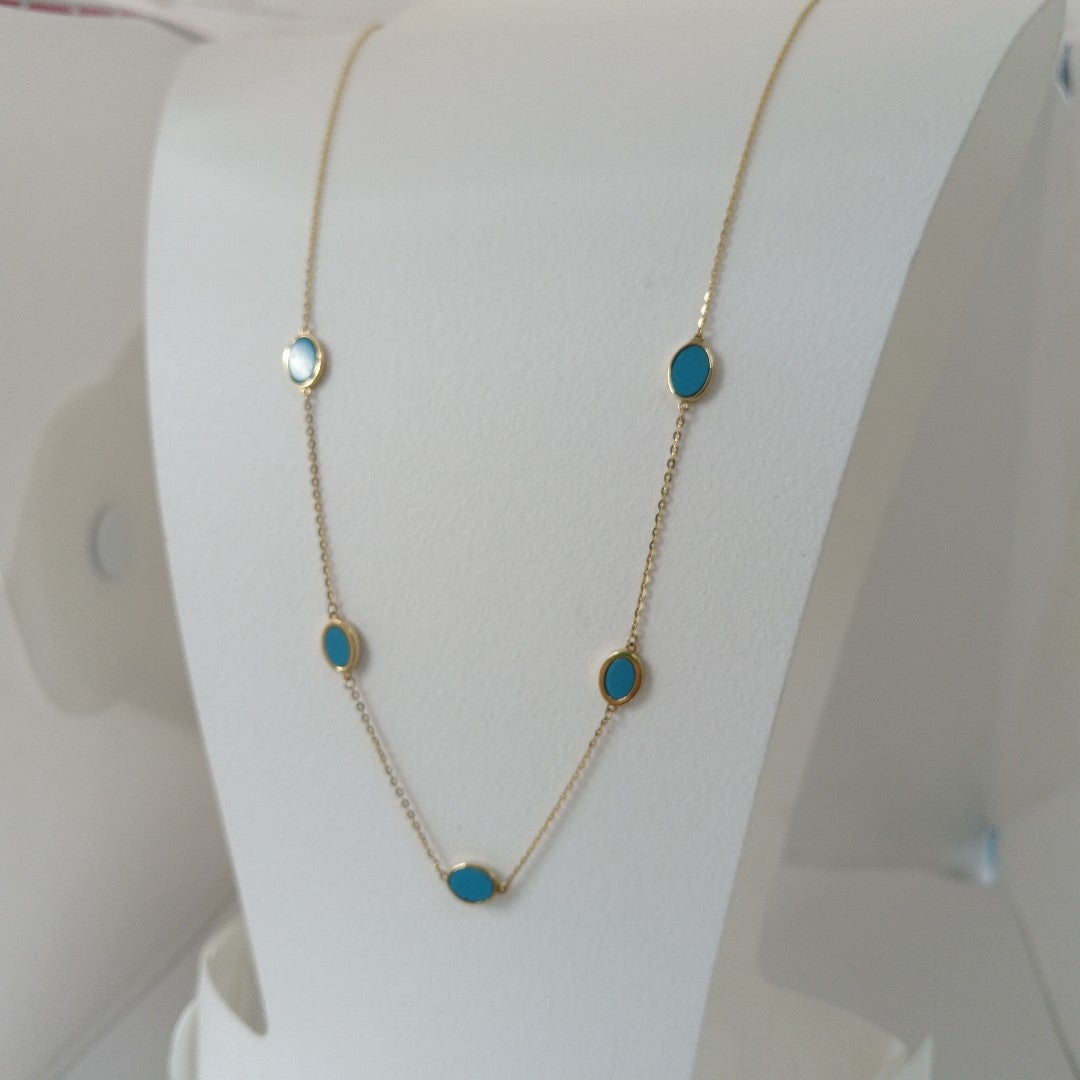 GARGANTILLA ORO 14 K 2.6 GRMS (SEMINUEVO)