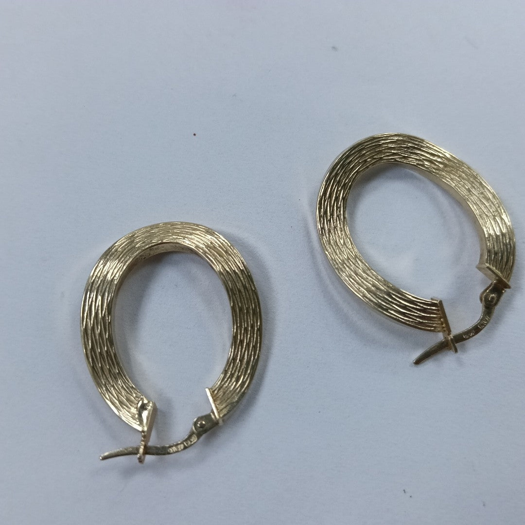ARRACADAS PAR ORO 14 K 2.5 GRMS (SEMINUEVO)
