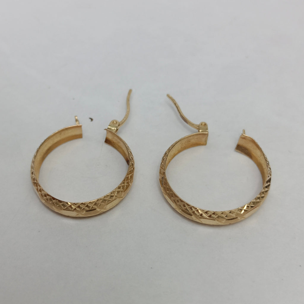 ARRACADAS PAR ORO 14 K 2.7 GRMS (SEMINUEVO)
