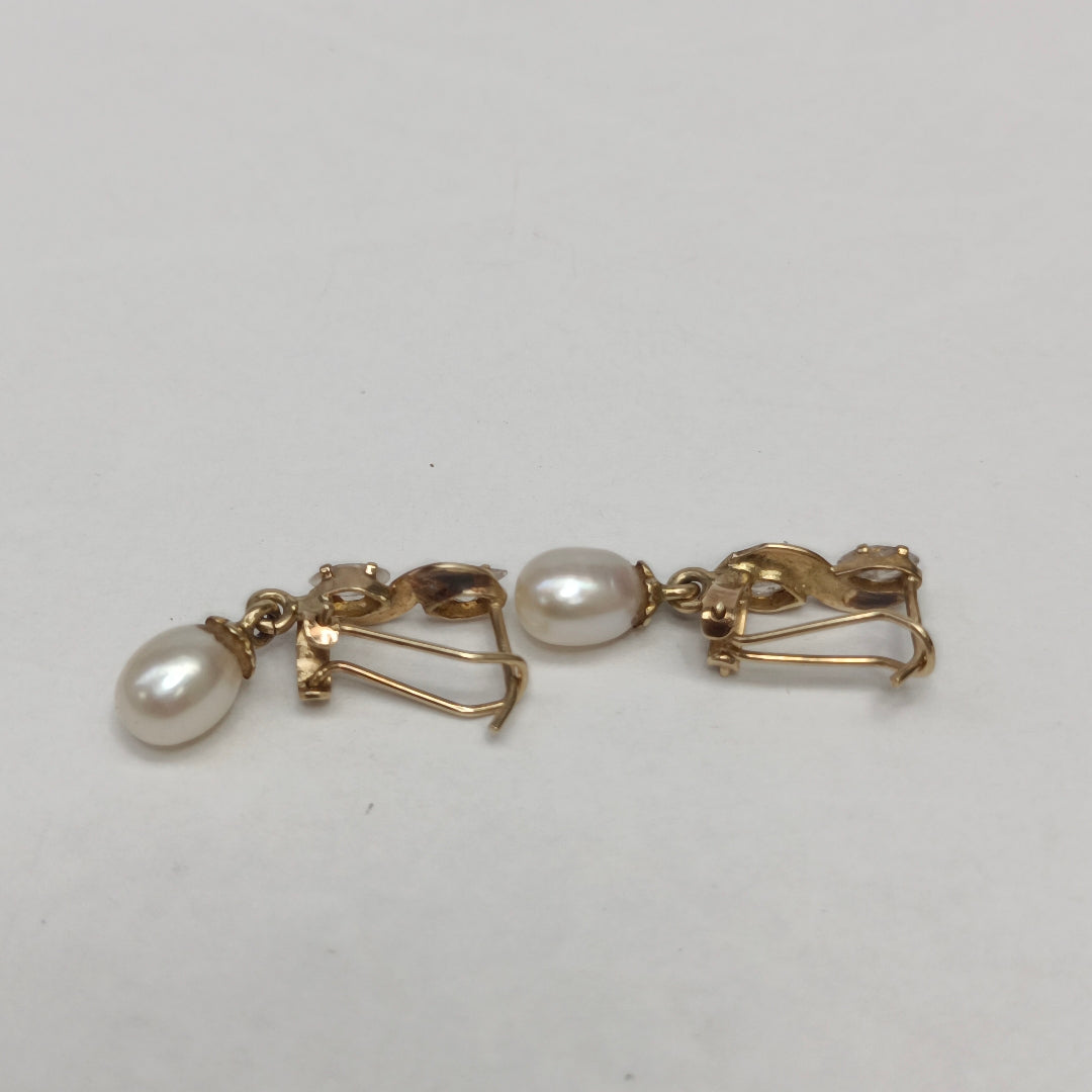 ARETES PAR ORO 10 K 2,80 GRMS (SEMINUEVO)