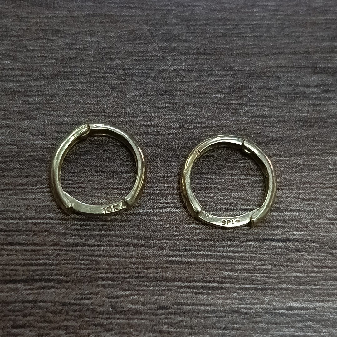 ARETES PAR ORO 10 K 0.7 GRMS (SEMINUEVO)