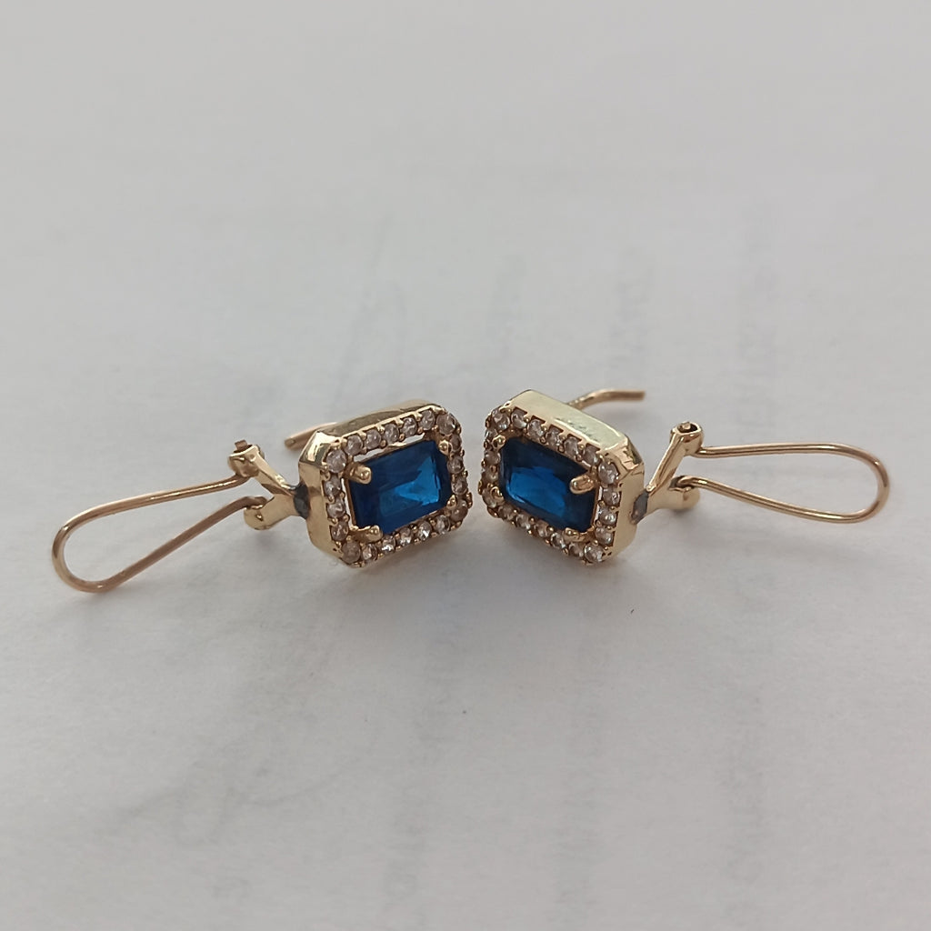 ARETES PAR ORO 14 K 2,30 GRMS (SEMINUEVO)