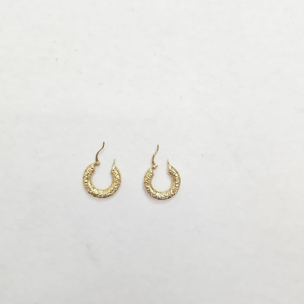 ARRACADAS PAR ORO 14 K 1.9 GRMS (SEMINUEVO)