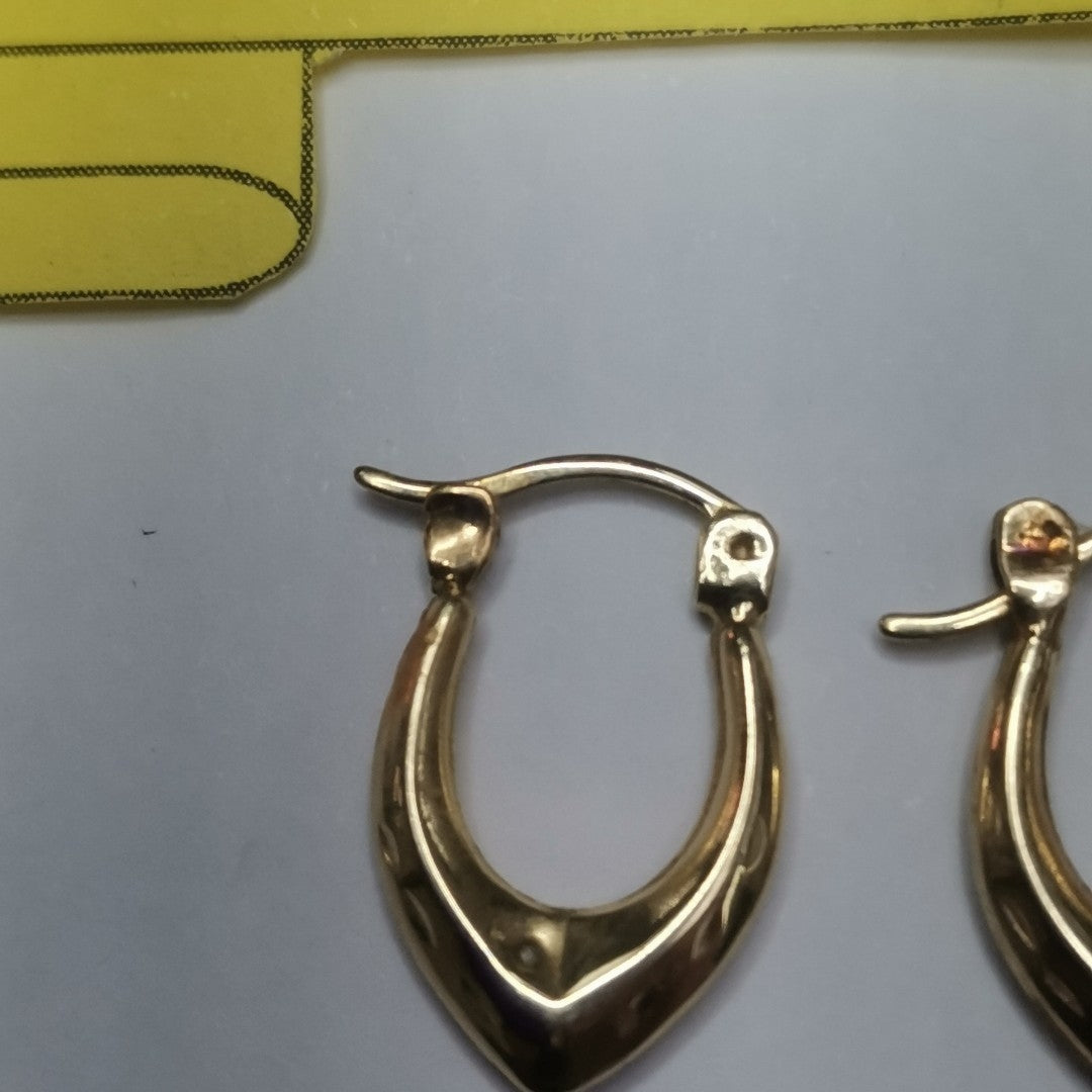 ARETES PAR ORO 14 K 1.1 GRMS (SEMINUEVO)