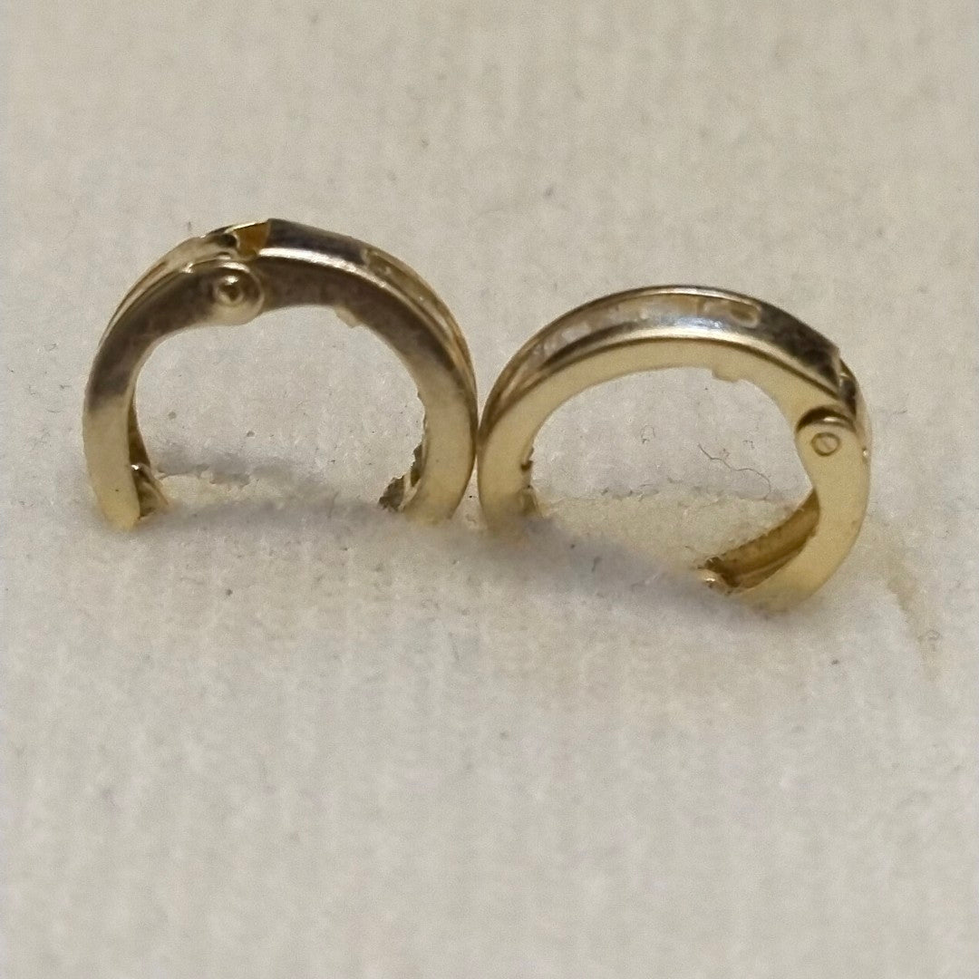 ARRACADAS PAR ORO 10 K 0.7 GRMS (SEMINUEVO)