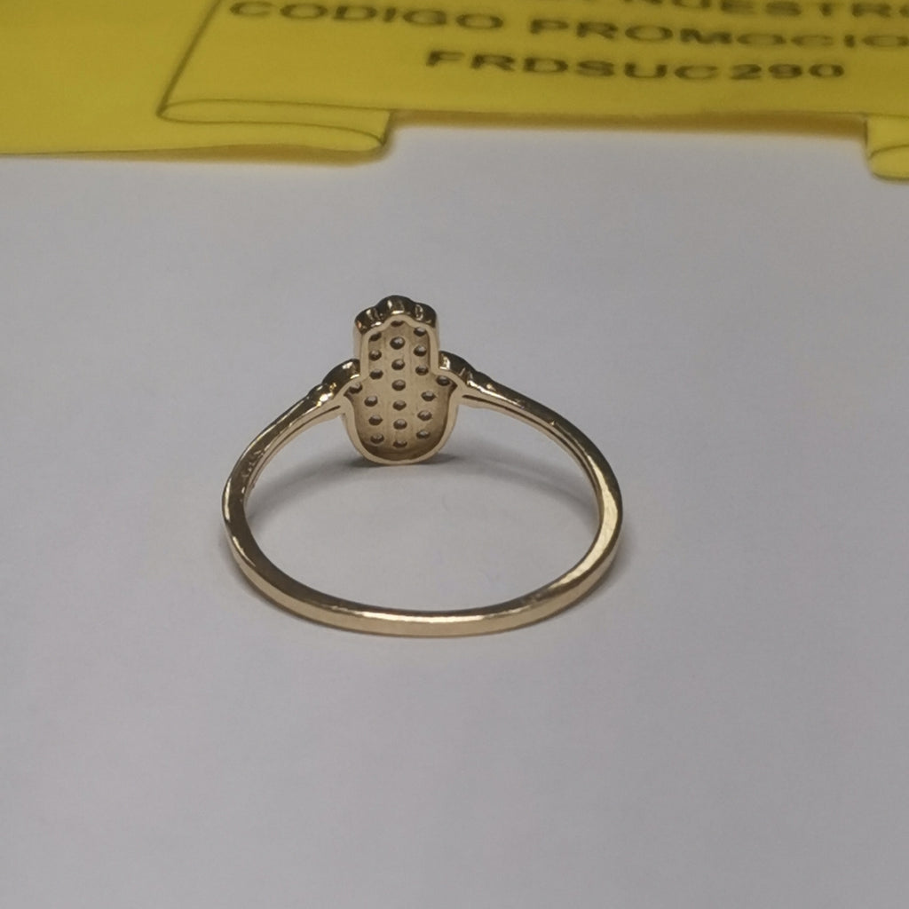 ANILLO ORO 14 K 1.1 GRMS (SEMINUEVO)