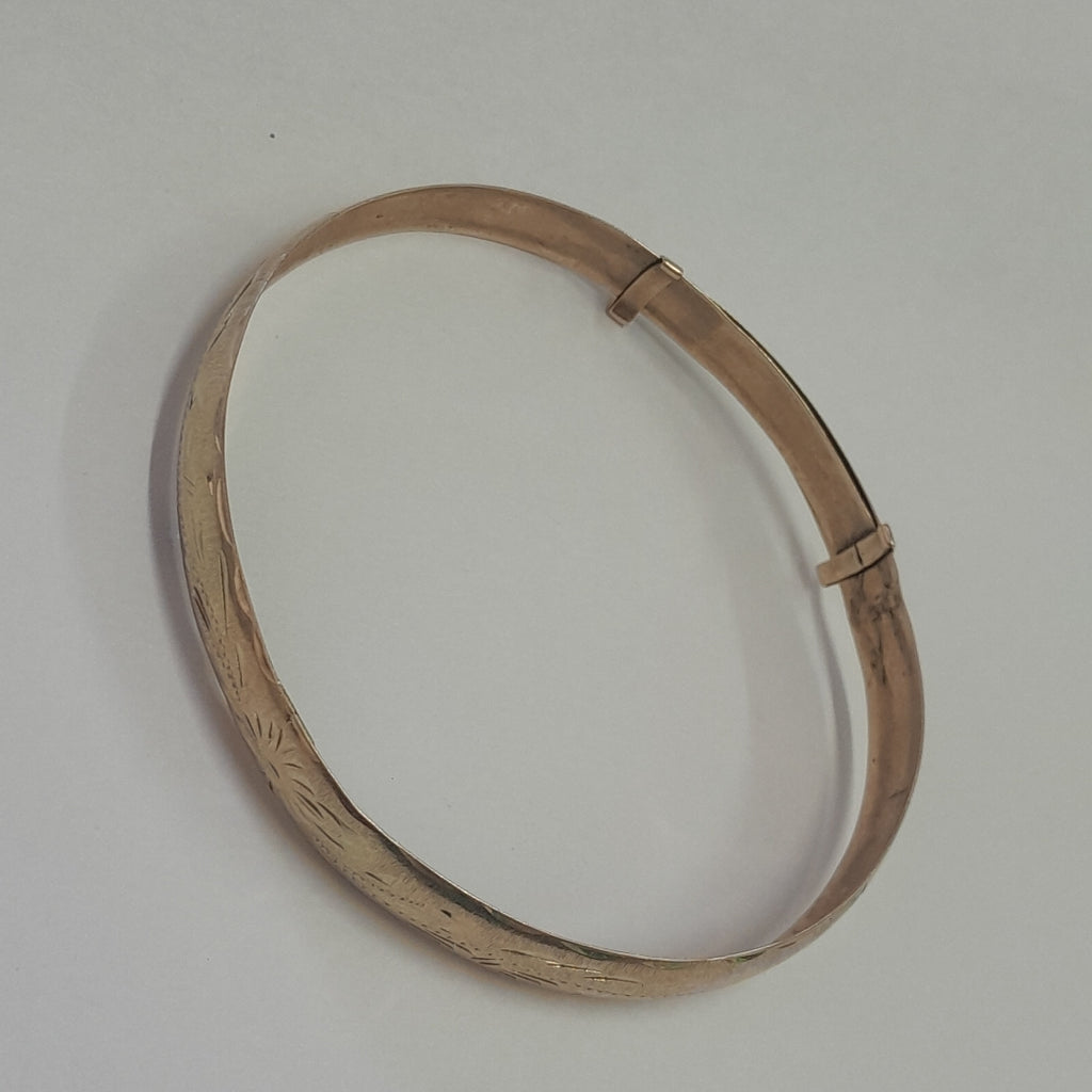 PULSERA RIGIDA ORO 8 K 6.2 GRMS (SEMINUEVO)