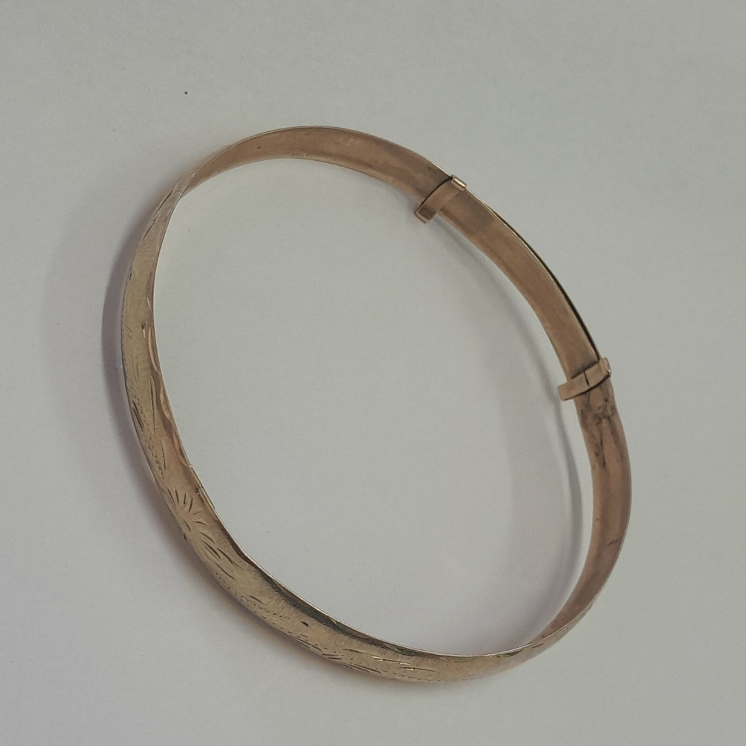 PULSERA RIGIDA ORO 8 K 6.2 GRMS (SEMINUEVO)