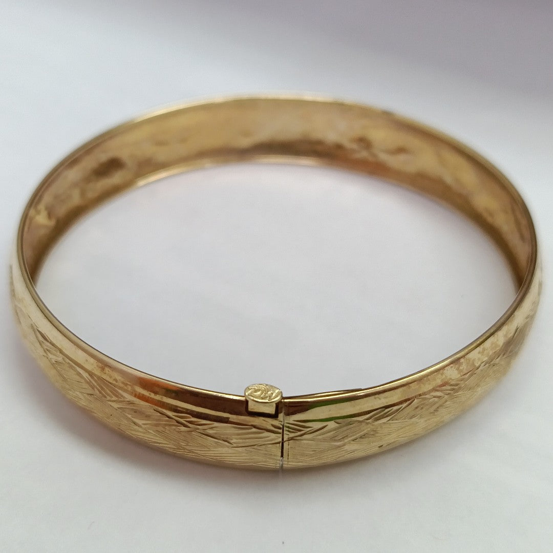 PULSERA RIGIDA ORO 8 K 5,70 GRMS (SEMINUEVO)