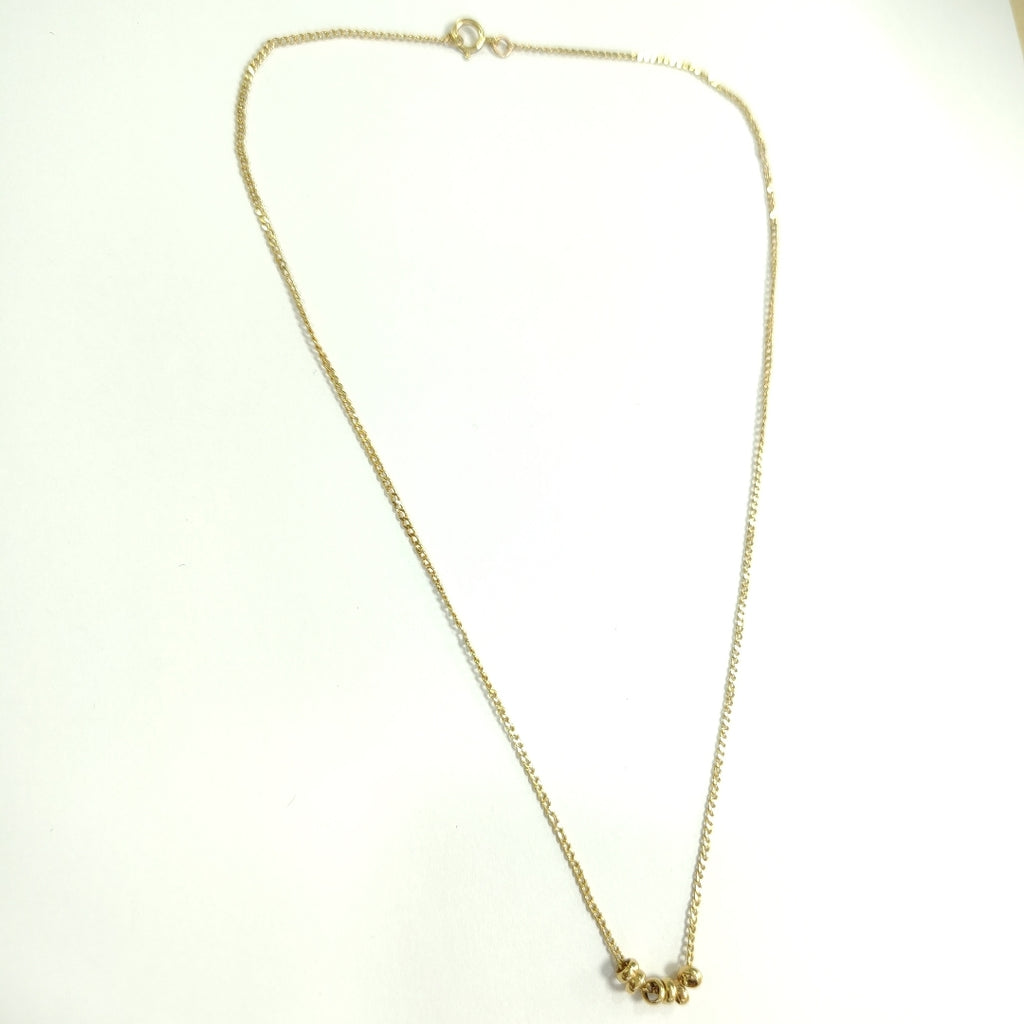 GARGANTILLA ORO 14 K 1.8 GRMS (SEMINUEVO)