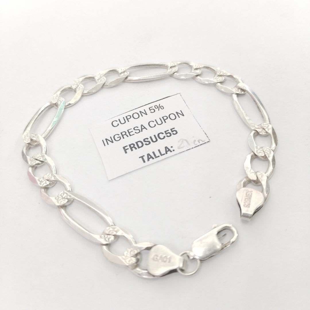PULSERA PLATA 13,60 GRMS (SEMINUEVO)