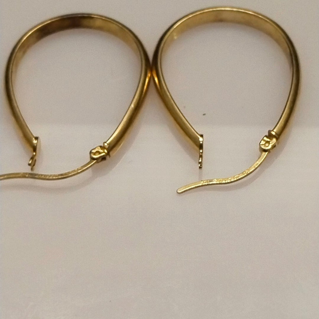 ARRACADAS PAR ORO 10 K 3.2 GRMS (SEMINUEVO)