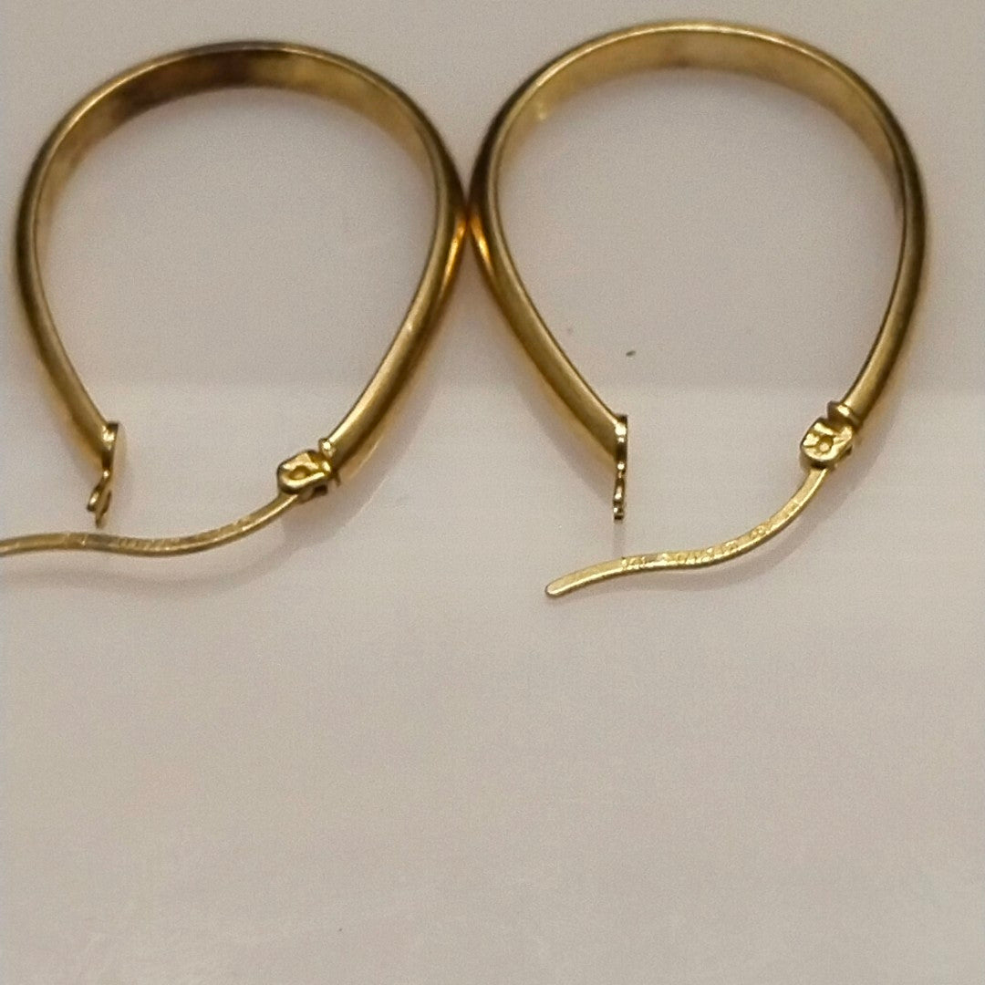 ARRACADAS PAR ORO 10 K 3.2 GRMS (SEMINUEVO)