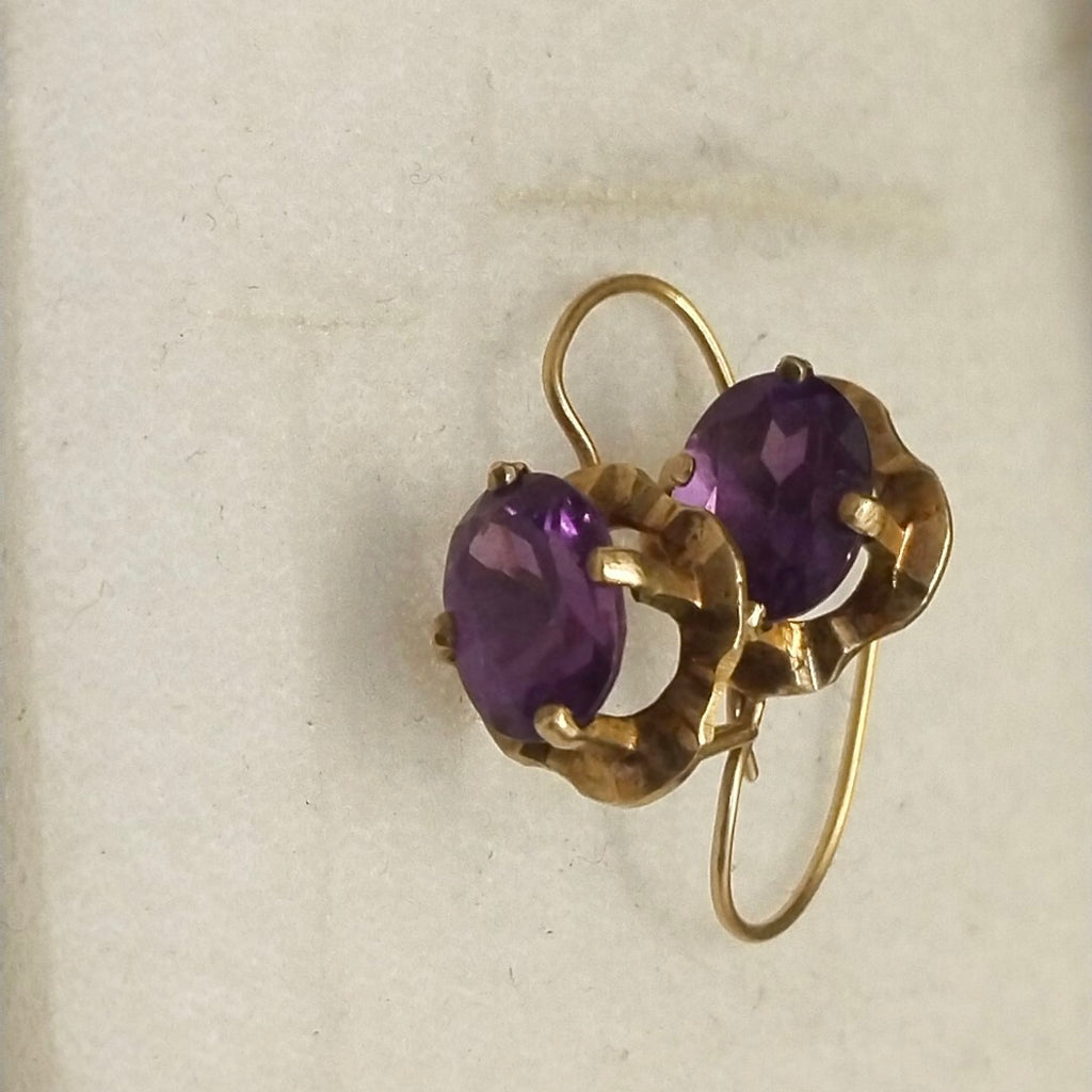 ARETES PAR ORO 8 K 2,10 GRMS (SEMINUEVO)