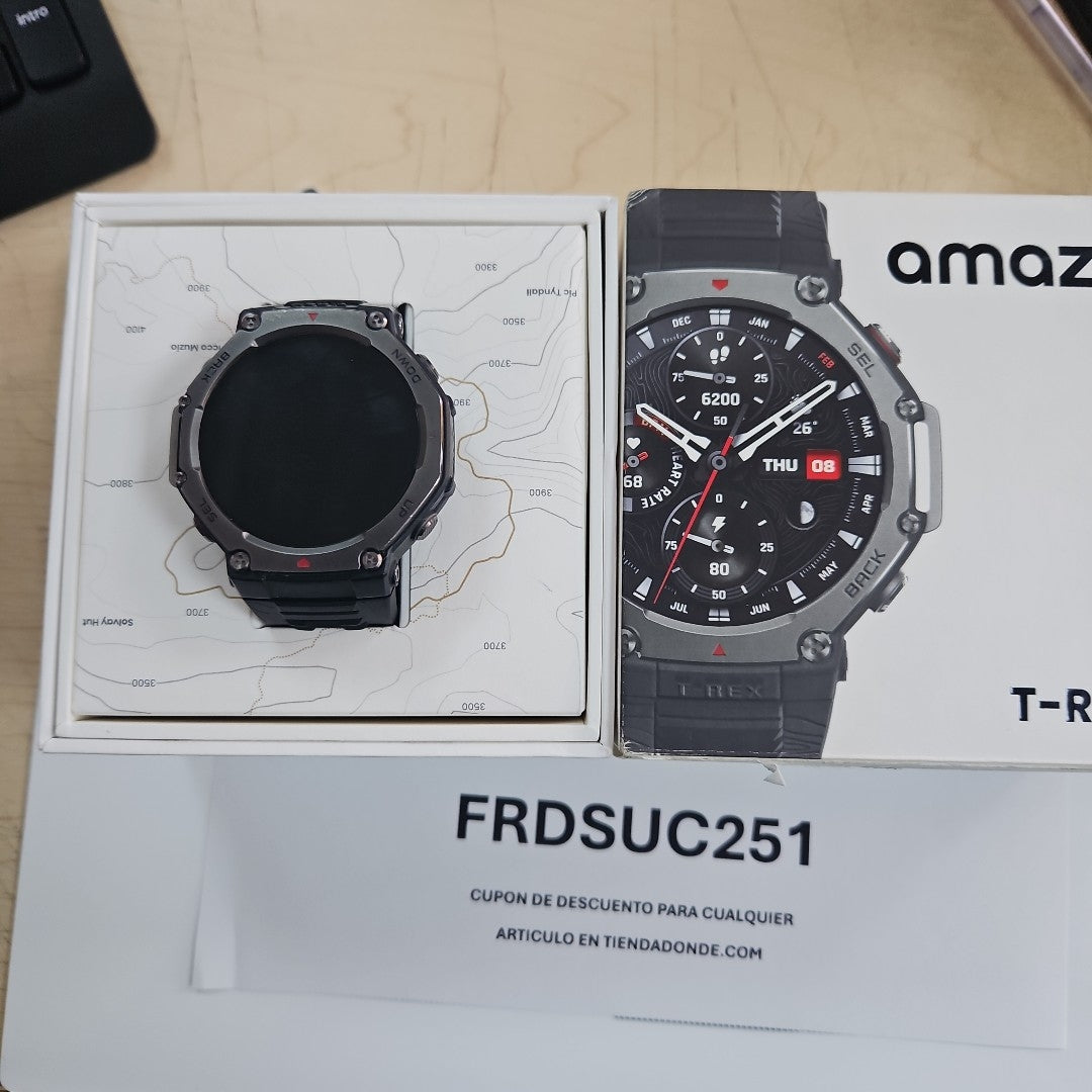 SMARTWATCH AMAZFIT T-REX 3 A2323 48 MM BLUETOOTH (SEMINUEVO)