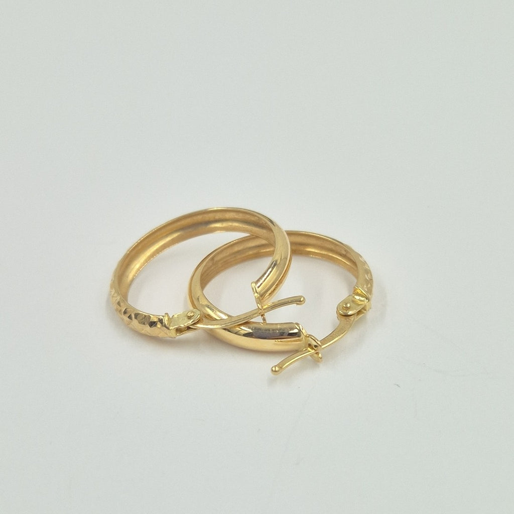ARRACADAS PAR ORO 14 K 1,40 GRMS (SEMINUEVO)