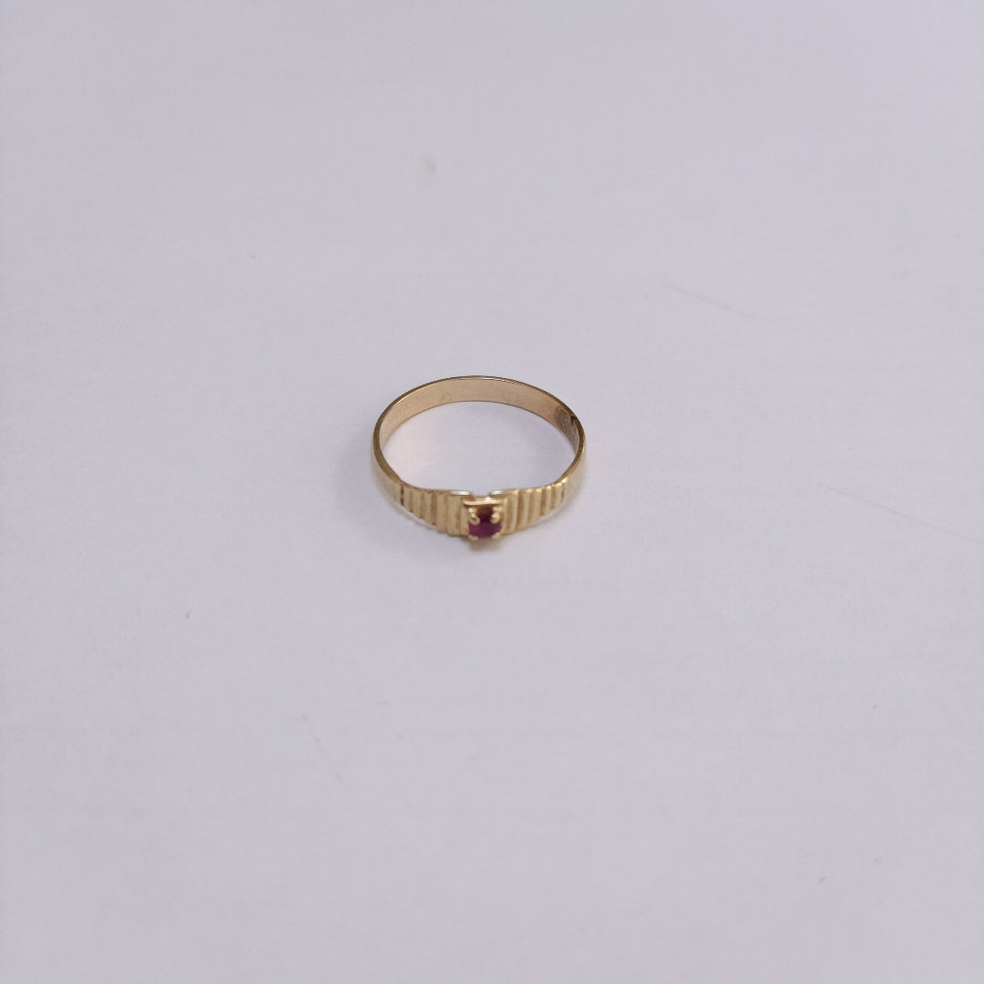 ANILLO ORO 14 K 1,50 GRMS (SEMINUEVO)