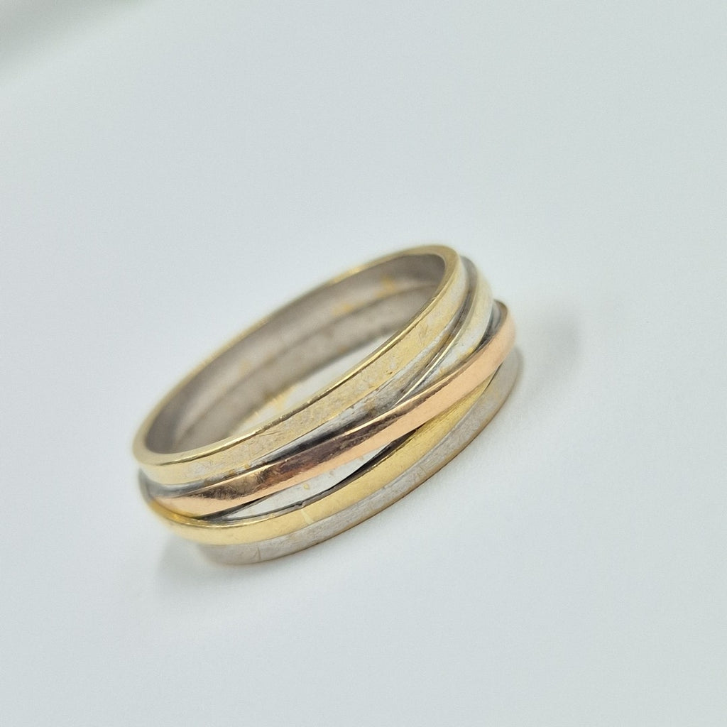 ARGOLLA ORO,ORO BLANCO 14 K 3,70 GRMS (SEMINUEVO)