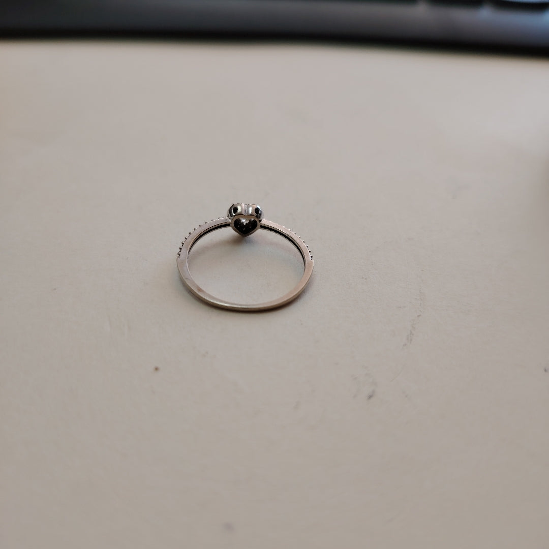 SOLITARIO ORO BLANCO 14 K 1.1 GRMS (SEMINUEVO)