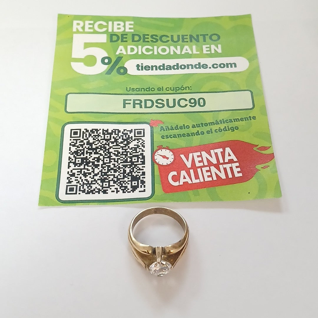 ANILLO ORO 14 K 8 GRMS (SEMINUEVO)