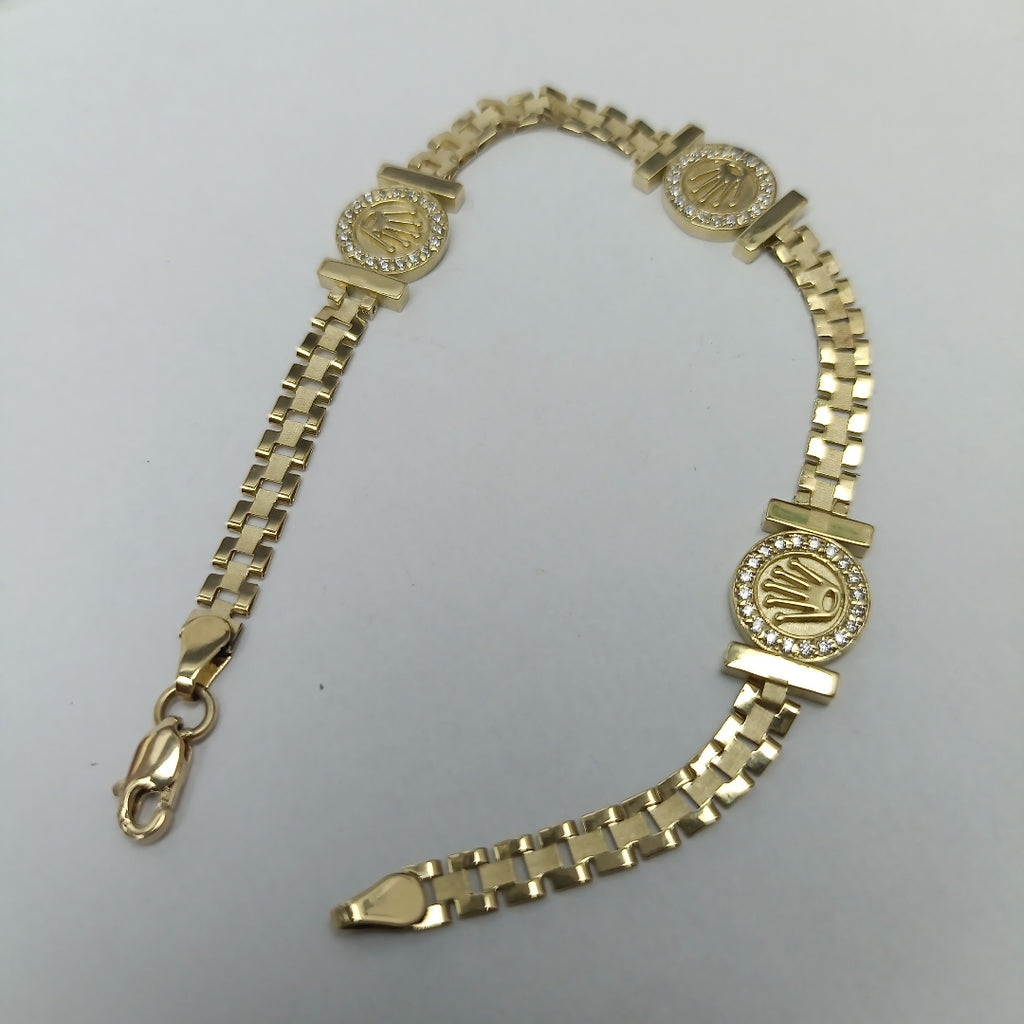 PULSERA ORO 10 K 5.4 GRMS (SEMINUEVO)