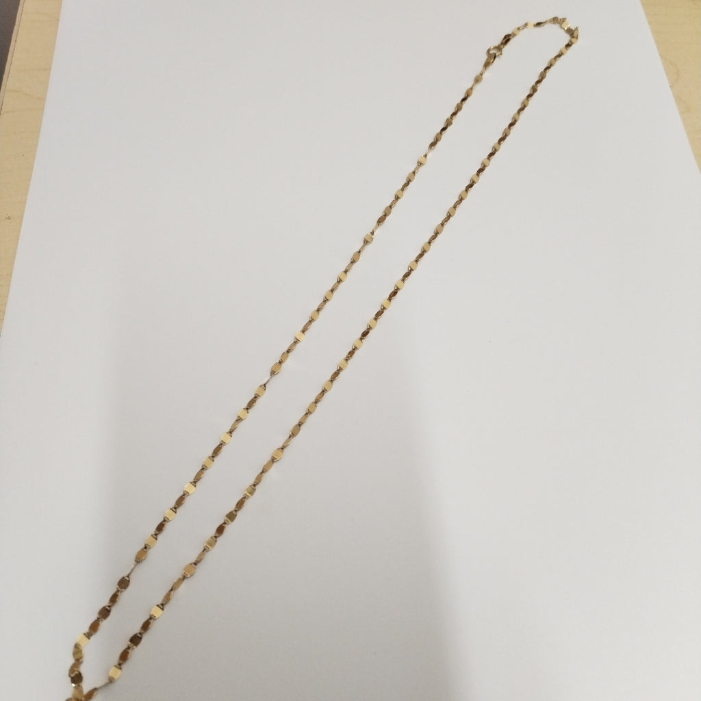CADENA ORO 14 K 3.2 GRMS (SEMINUEVO)
