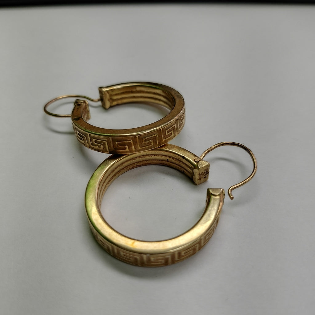 ARRACADAS PAR ORO 8 K 7.2 GRMS (SEMINUEVO)