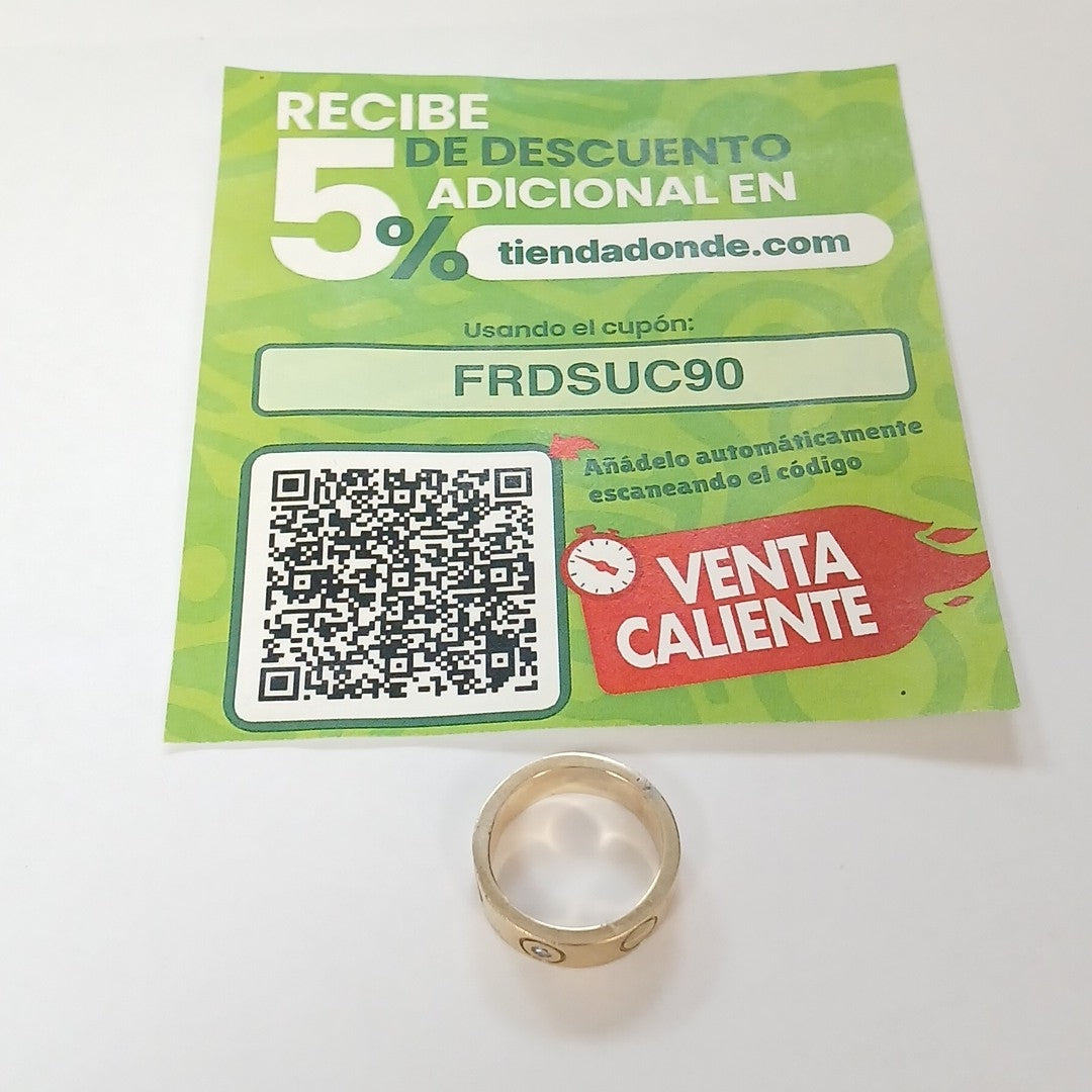 ANILLO ORO 14 K 7 GRMS (SEMINUEVO)