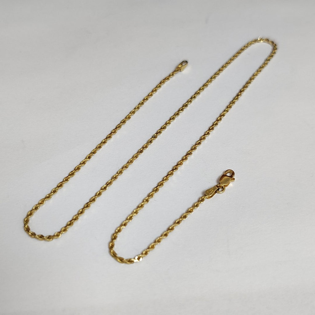 CADENA ORO 14 K 4.6 GRMS (SEMINUEVO)