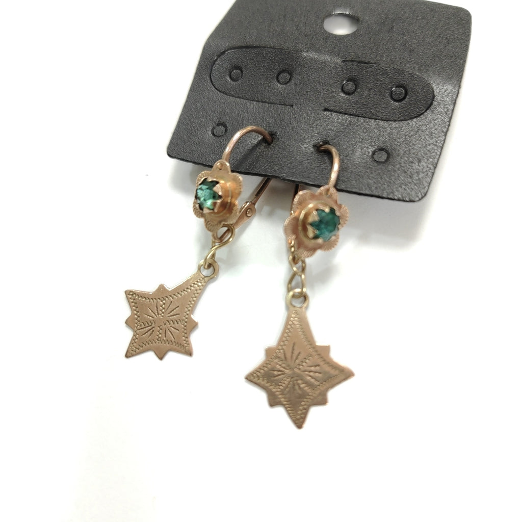 ARETES PAR ORO 8 K 2.2 GRMS (SEMINUEVO)