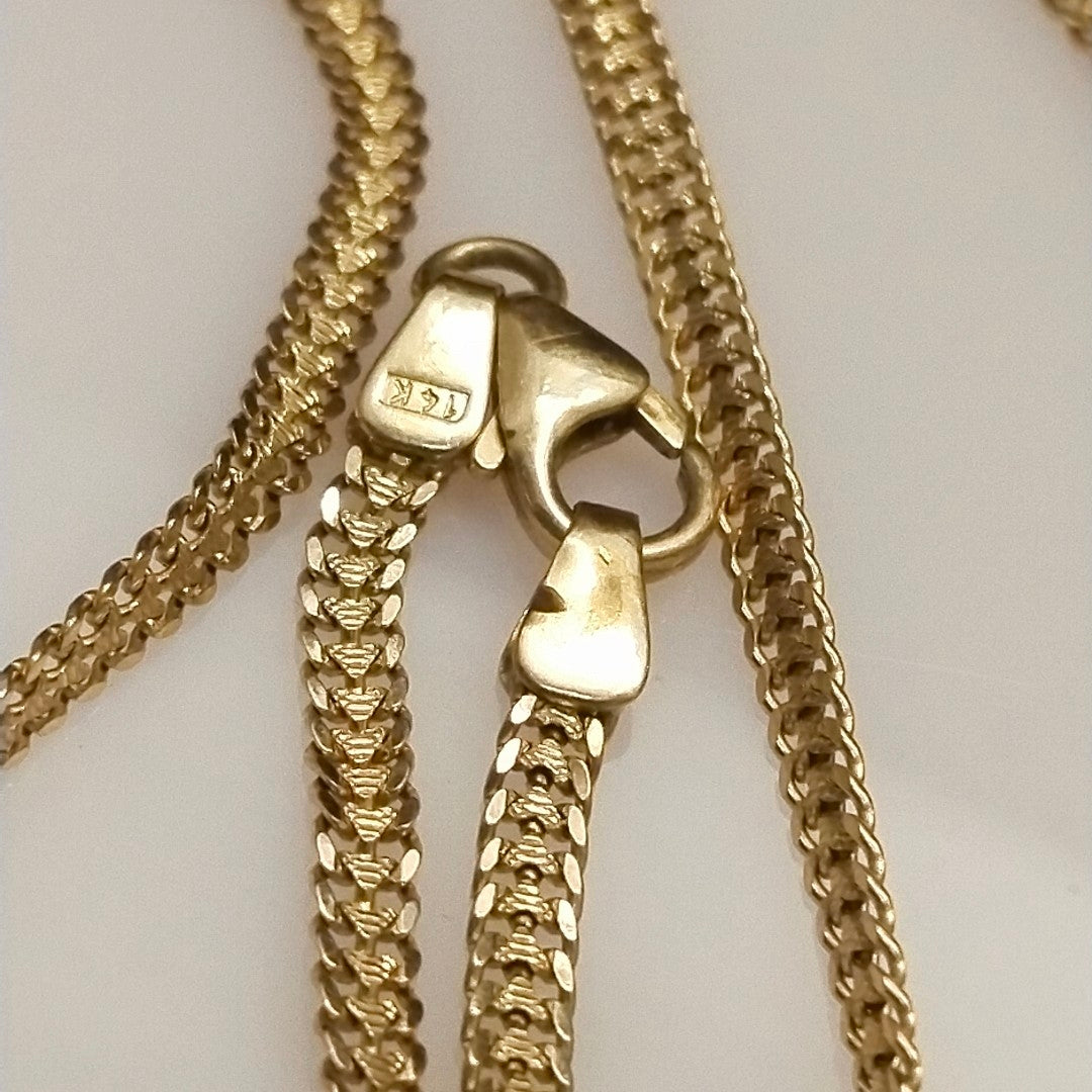 GARGANTILLA ORO 14 K 4.4 GRMS (SEMINUEVO)