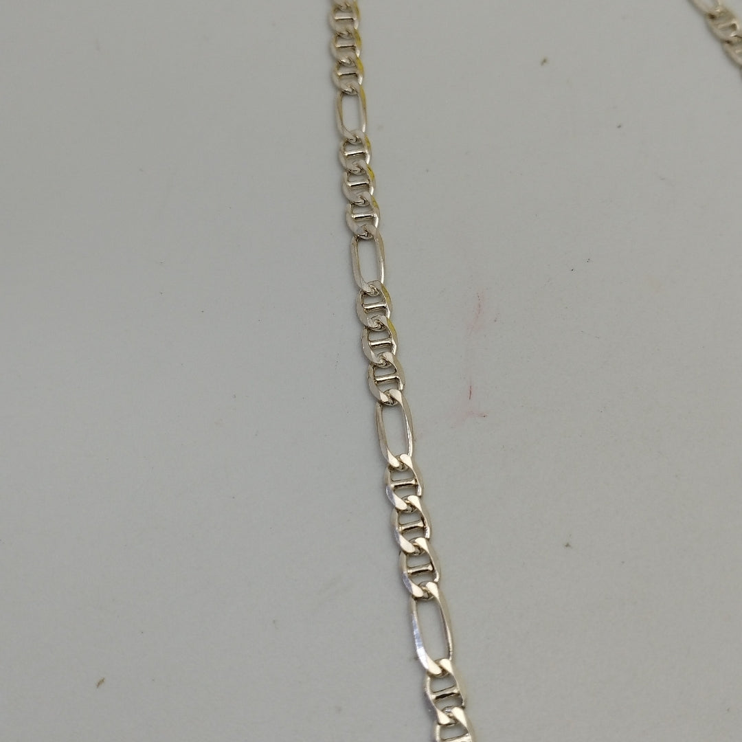 CADENA TEJIDO 3X1 PLATA .925 60 CM 8.5 GR (NUEVO)