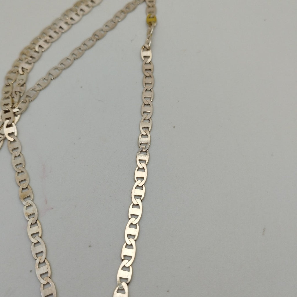 CADENA TEJIDO GUCHI PLATA .925 55 CM 8.6 GR (NUEVO)