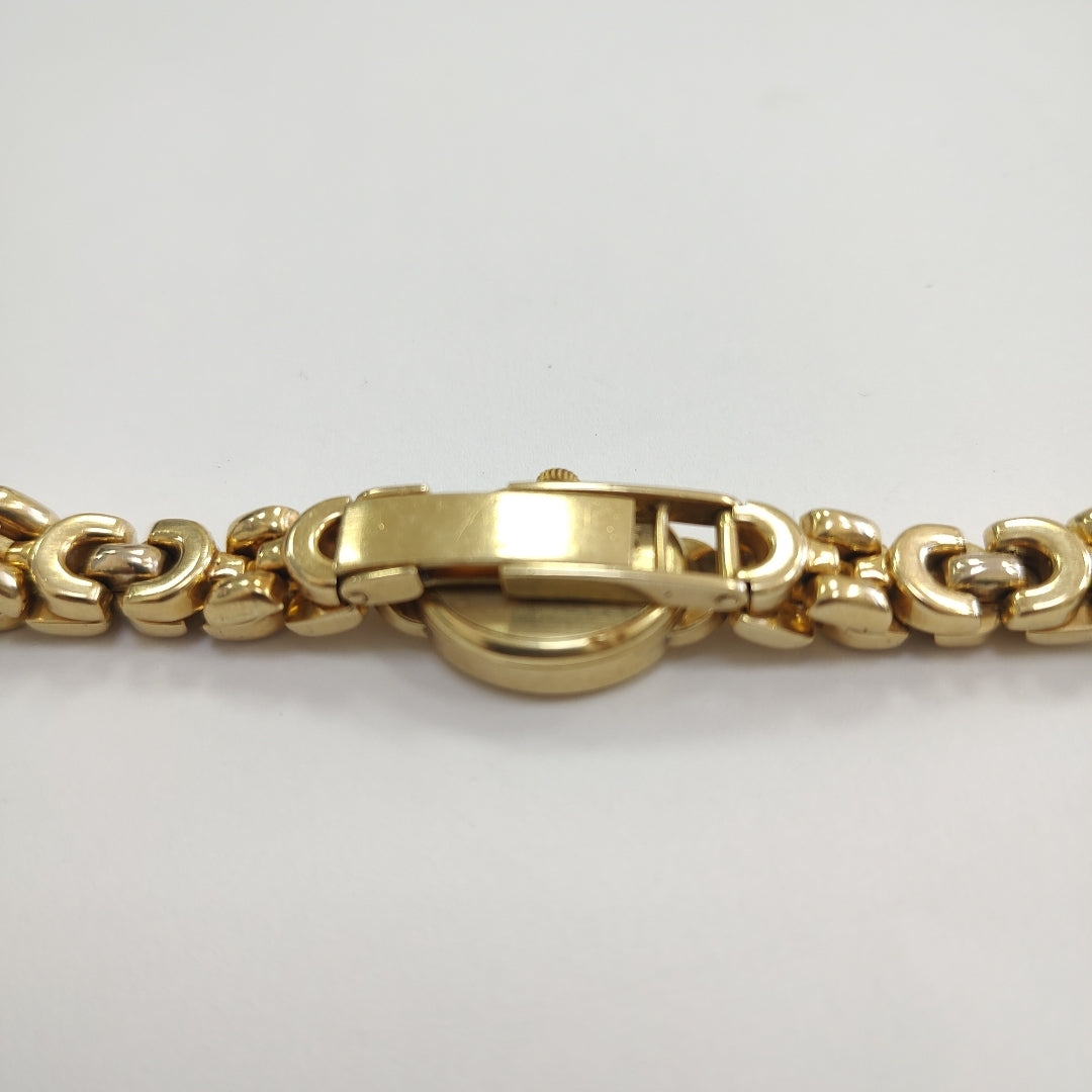 RELOJ CAJA Y PULSO ORO ORO 14 K 25.3 GRMS (SEMINUEVO)