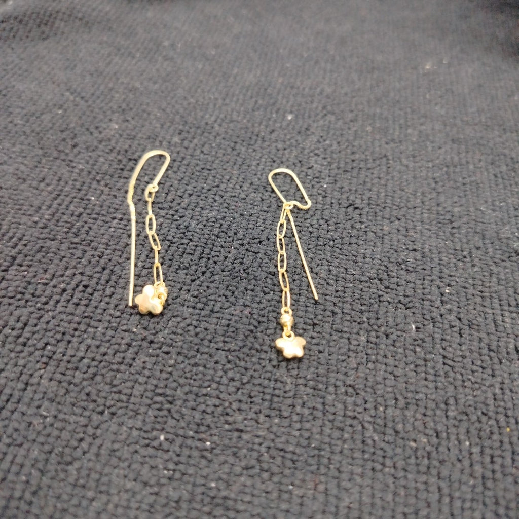 ARETES PAR ORO 14 K 1,40 GRMS (SEMINUEVO)