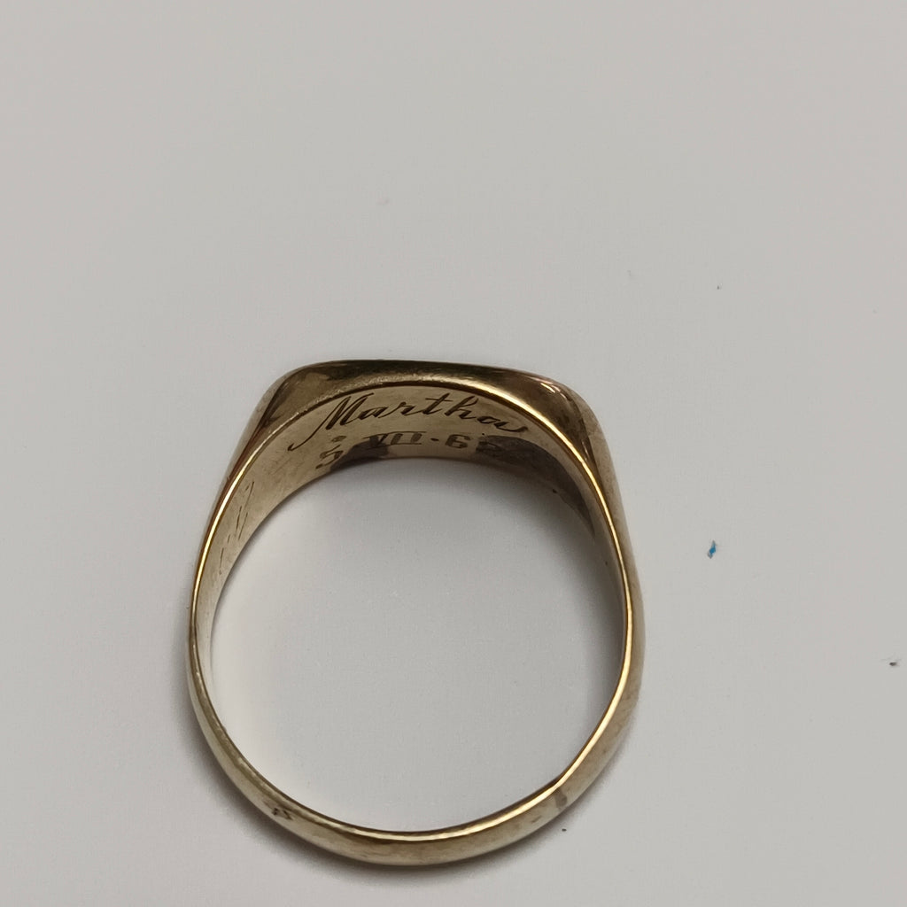 ANILLO ORO 14 K 4.9 GRMS (SEMINUEVO)