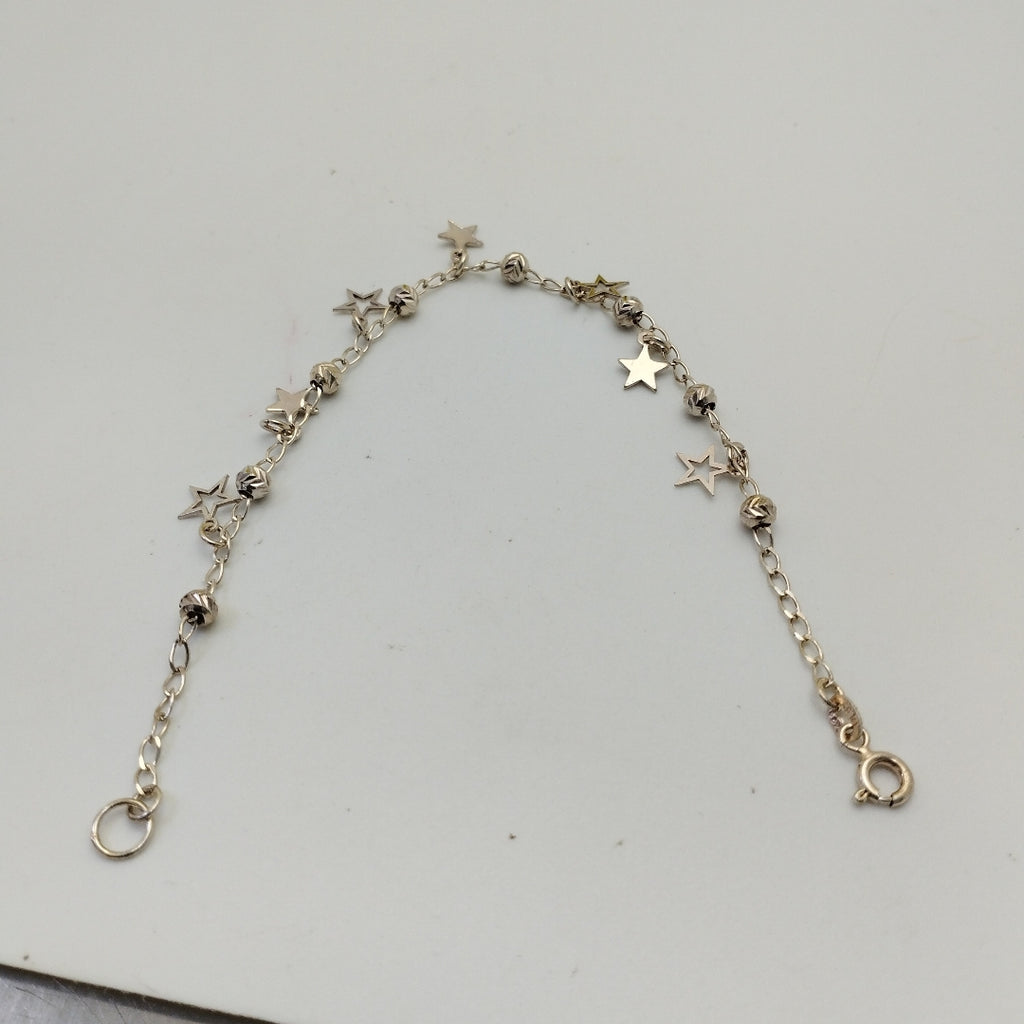 PULSERA TEJIDO ESPECIAL PLATA .925 18 CM 3 GR (NUEVO)