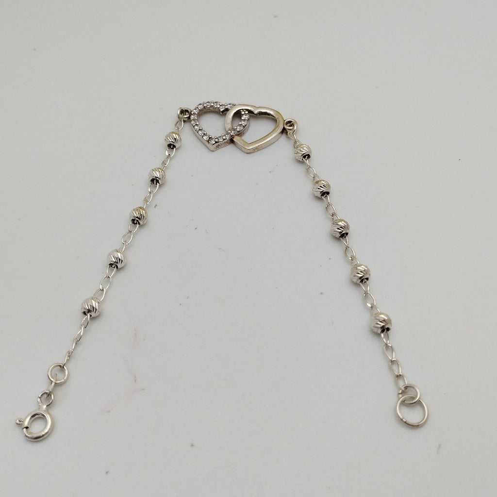 PULSERA TEJIDO TEJIDO ESPECIAL PLATA .925 18 CM 4 GR (NUEVO)
