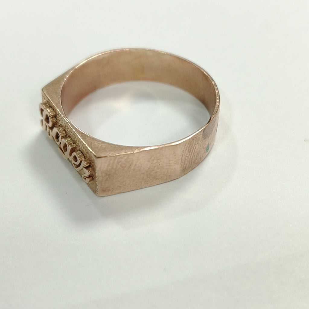 ANILLO ORO 10 K 4.8 GRMS (SEMINUEVO)