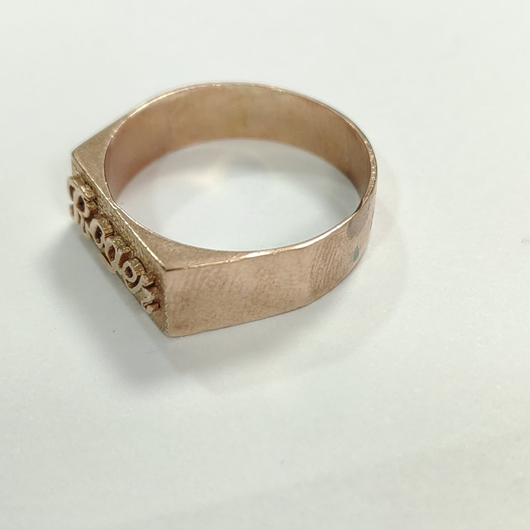 ANILLO ORO 10 K 4.8 GRMS (SEMINUEVO)