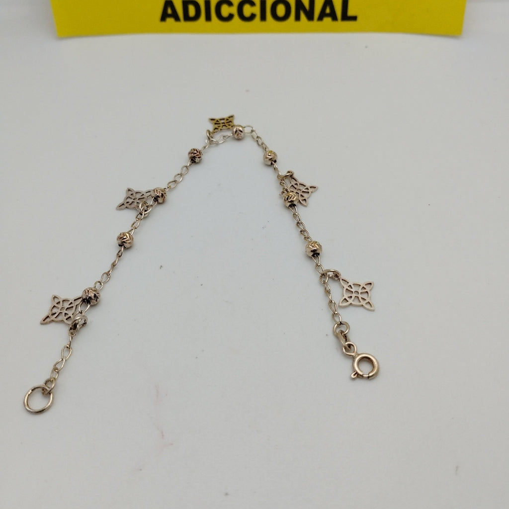 PULSERA TEJIDO ESPECIAL PLATA .925 18 CM 3.1 GR (NUEVO)