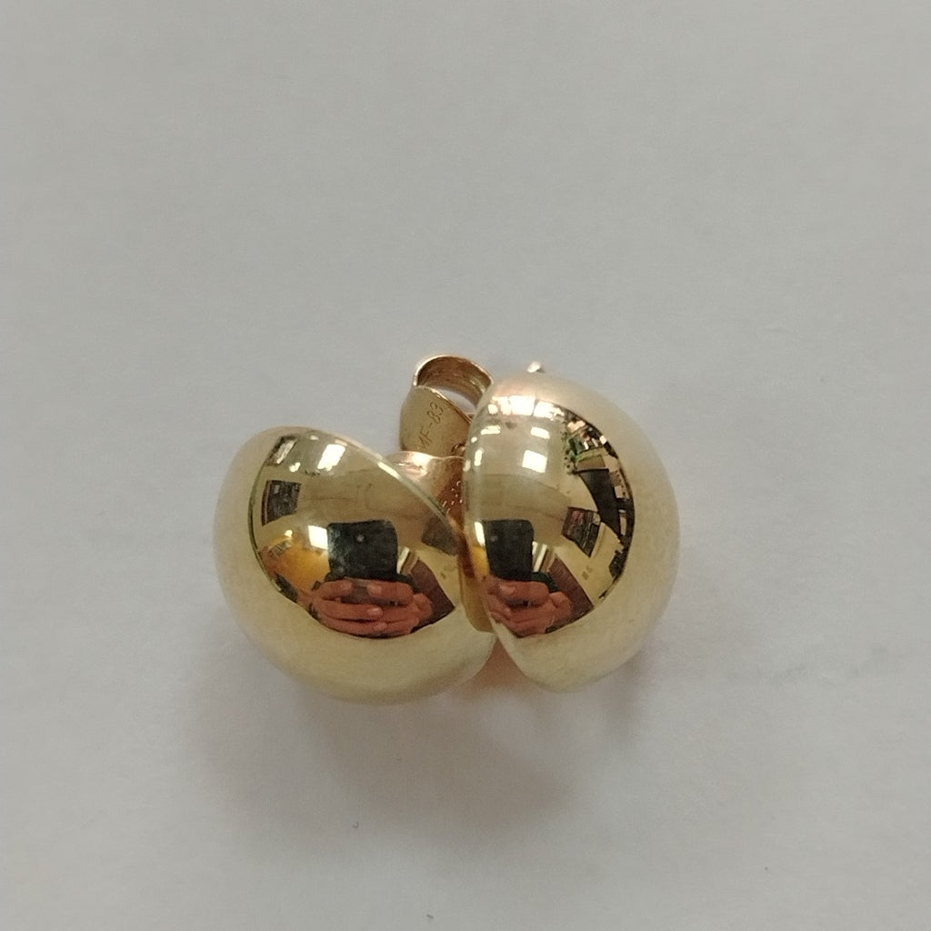 BROQUELES PAR ORO 14 K 1.7 GRMS (SEMINUEVO)