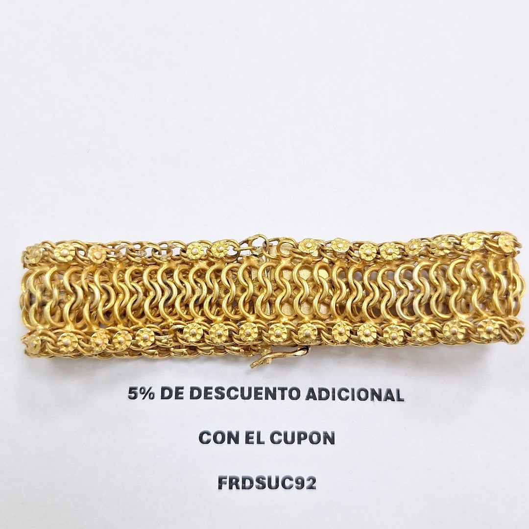 PULSERA ORO 8 K 35.6 GRMS (SEMINUEVO)
