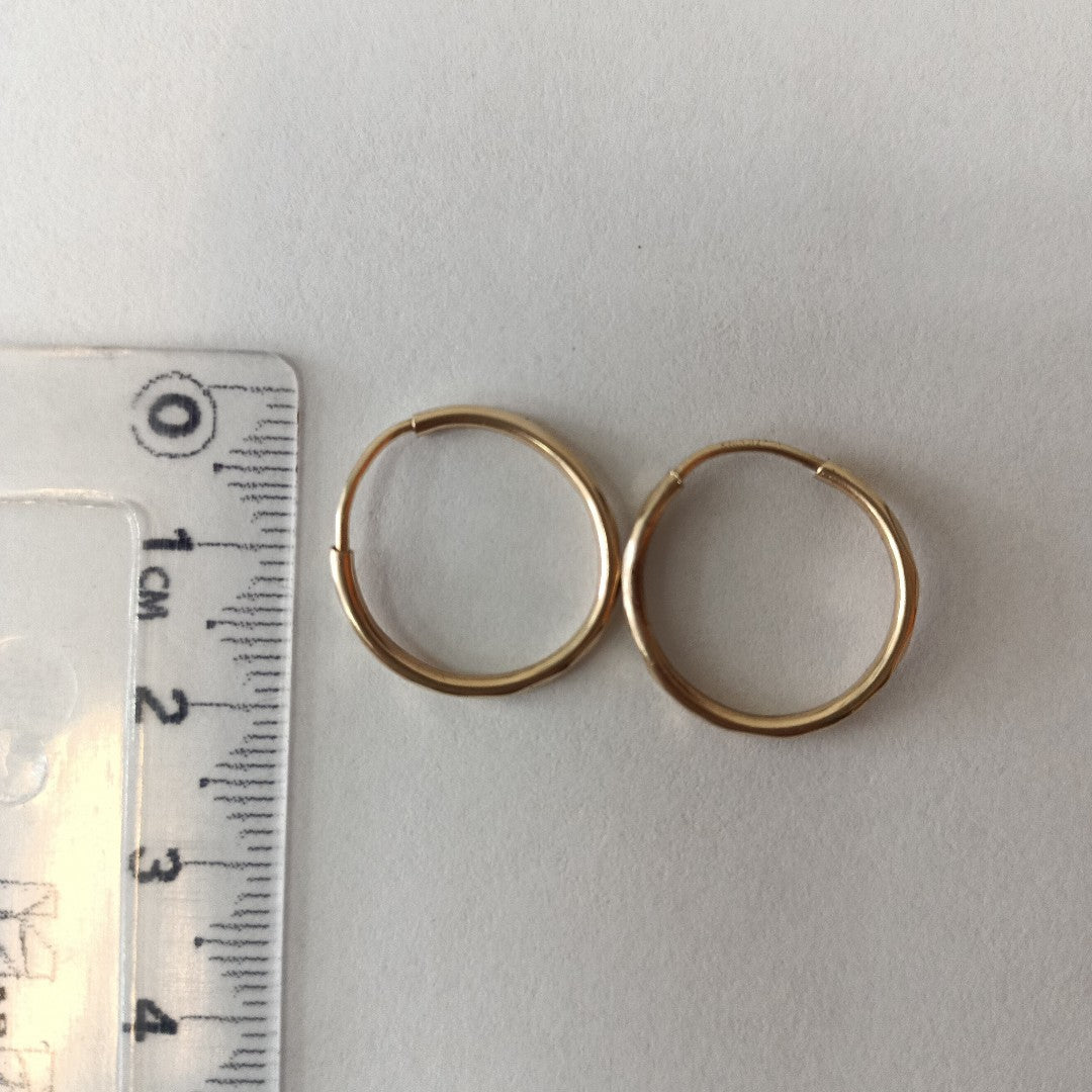 ARRACADAS PAR ORO 10 K 1.2 GRMS (SEMINUEVO)