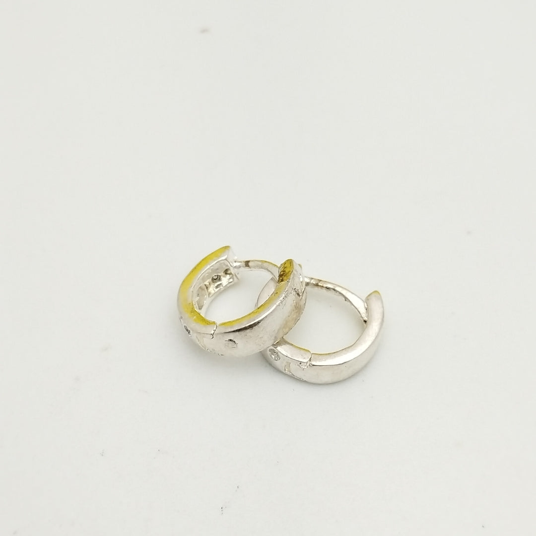 ARRACADAS C/CIRCONIAS PLATA .925 2.5 GR (NUEVO)