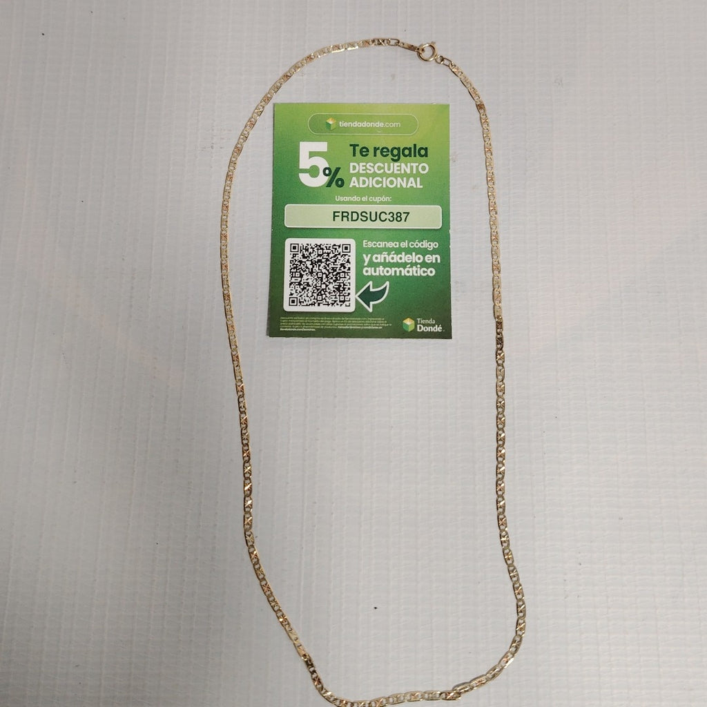 CADENA ORO 14 K 2,80 GRMS (SEMINUEVO)