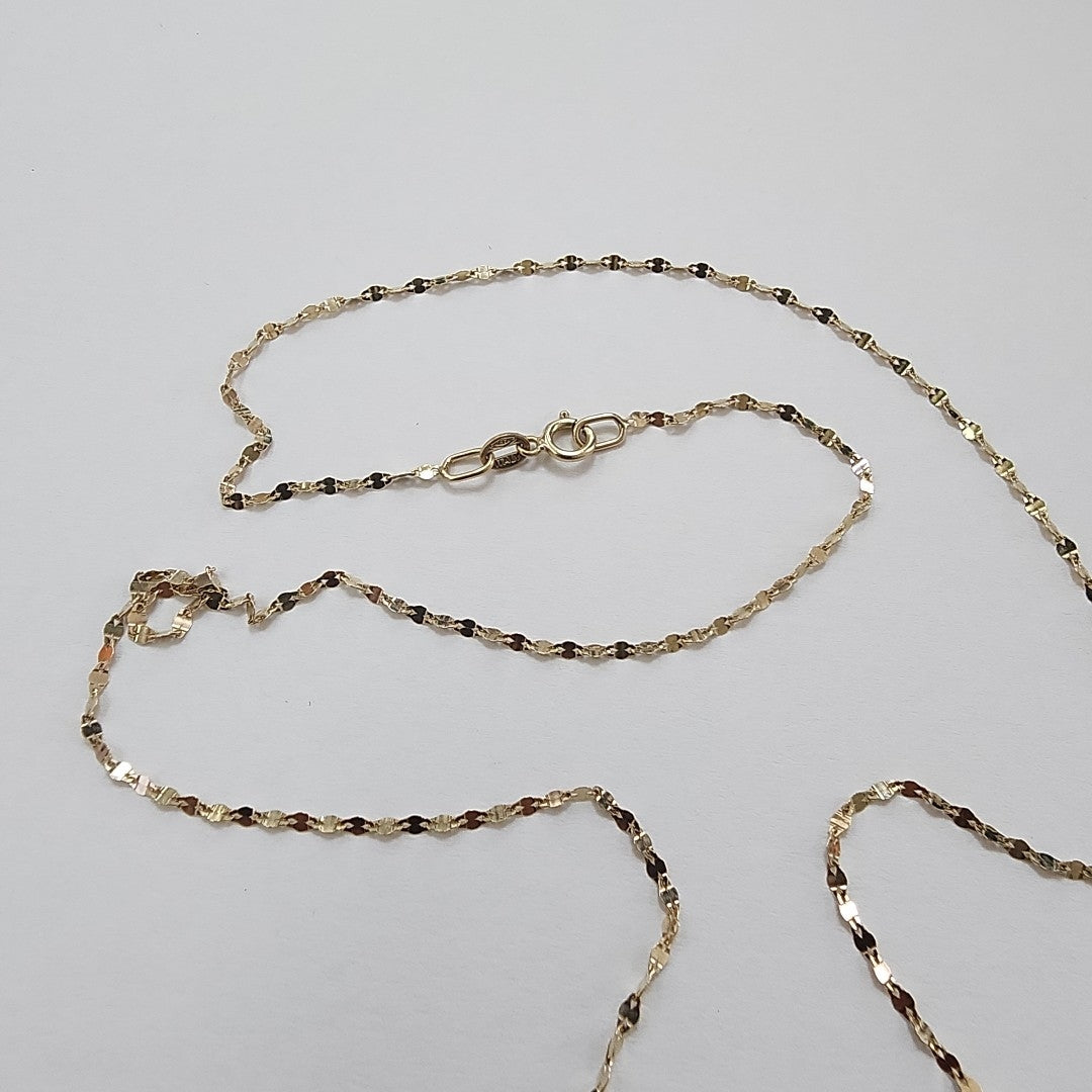 CADENA, DIJE ORO 10 K 1.3 GRMS (SEMINUEVO)