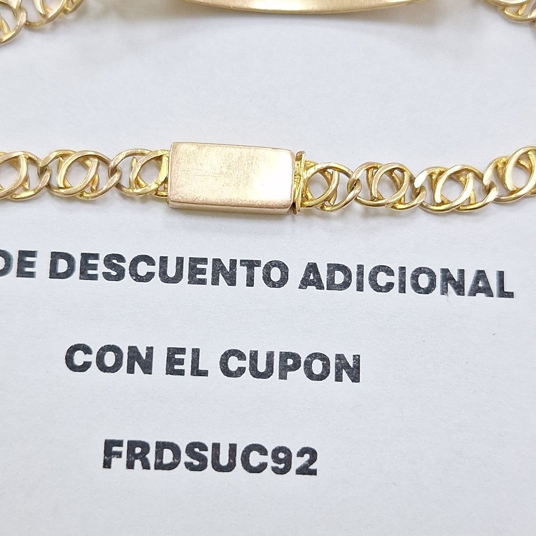 ESCLAVA ORO 10 K 4.8 GRMS (SEMINUEVO)