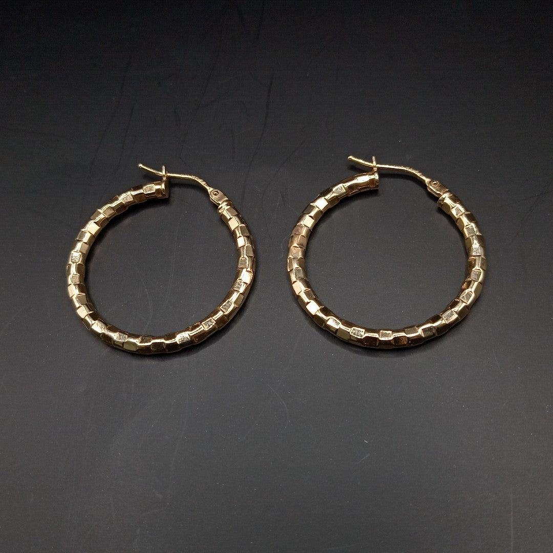 ARRACADAS PAR ORO 14 K 1,40 GRMS (SEMINUEVO)